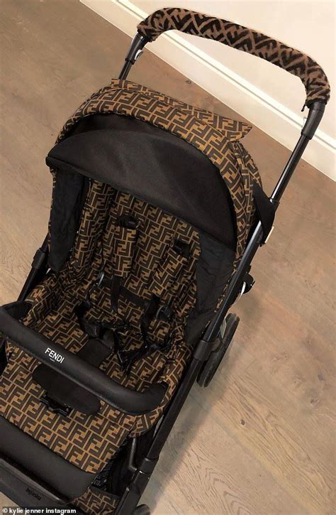 fendi double stroller|Fendi baby onesie.